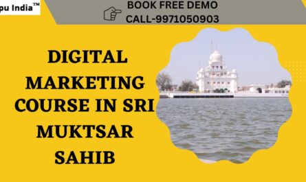 Digital Marketing Course in Sri Muktsar Sahib