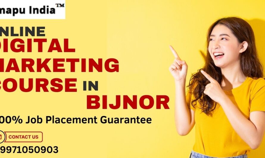 Best Online Digital Marketing Course in Bijnor with 100% Job Placement in 2025