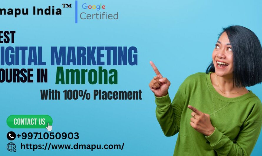 Best Online Digital Marketing Course in Amroha with 100% Placement