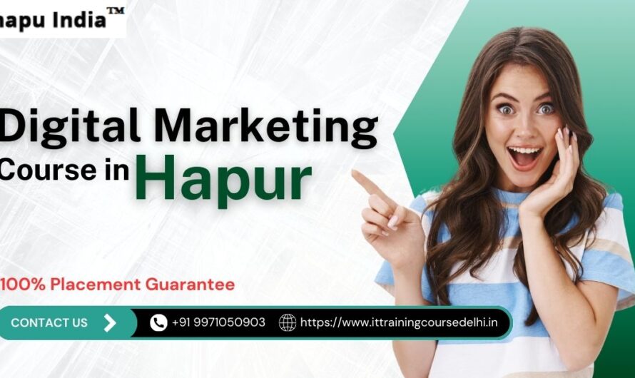 Best Online Digital Marketing Course in Hapur with 100% Job Placement in 2024